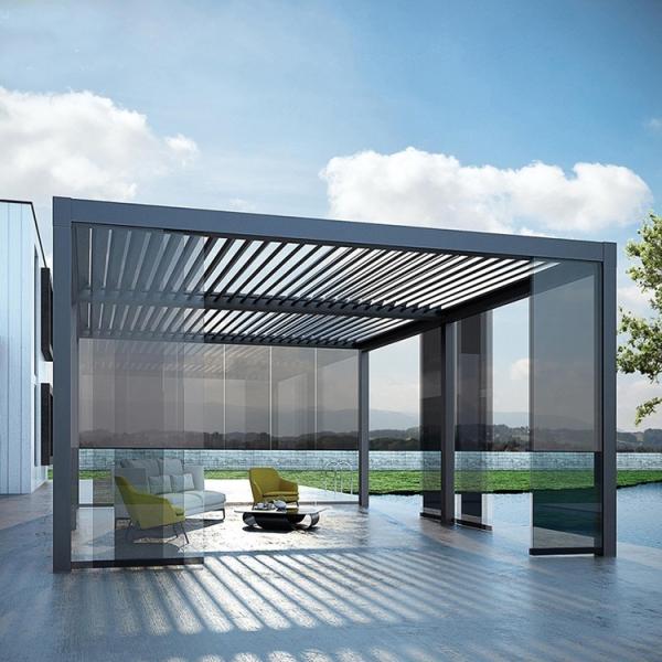 Adjustable Electric Pergola Perfect for Outdoor Garden Yard Terrace and Roof Event