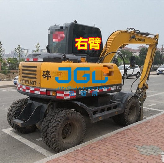 XYB75W-9 XYB75W-8T Стеклянная кабина экскаватора Передняя нижняя раздвижная дверь на задней стороне правой руки Закаленное стекло