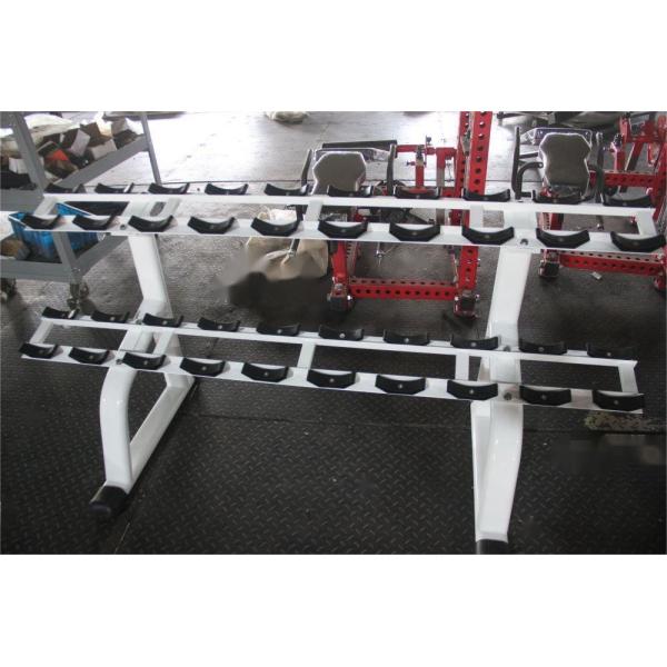 3 Tier Commercial Dumbbell Rack Steel Body Building Storage for GYM Fitness Equipment