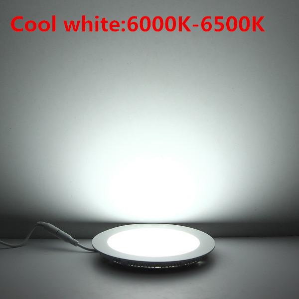 Ultra thin design 3W / 6W / 9W / 12W / 15W/ 18W LED dimmable ceiling recessed downlight