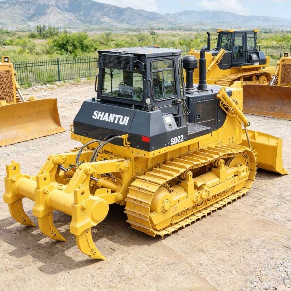 220HP SHANTUI Bulldozer SD22 Powerful with 3 Shanks Ripper Best-selling in Angola in Angola