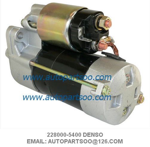 Denso Starter Motor 228000-5400 WAI 18414N 12V 9Tooth 0.9kw Kubota Mower Front