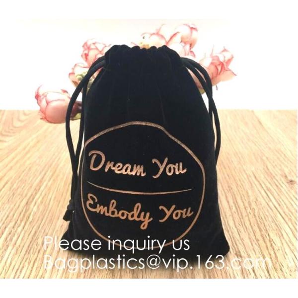 Snap Button for Necklaces Bracelet Rings Watch, Satin Liner Storage Bag Drawstring Velvet Pouch,Gym Bag Garment Organize