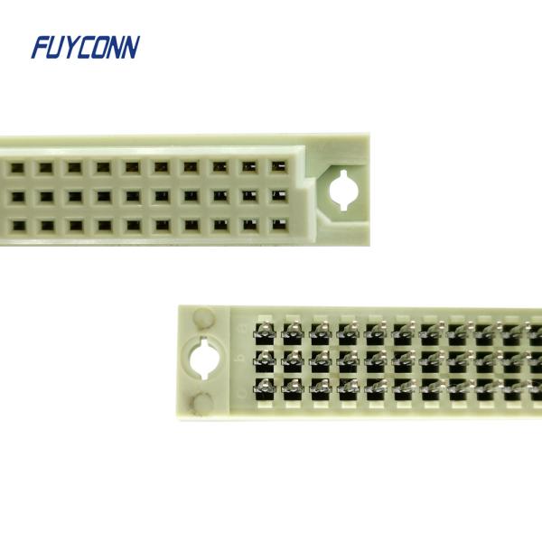 conector fêmea de 3*16pin 32pin 48pin Eurocard com Pin de Solderless
