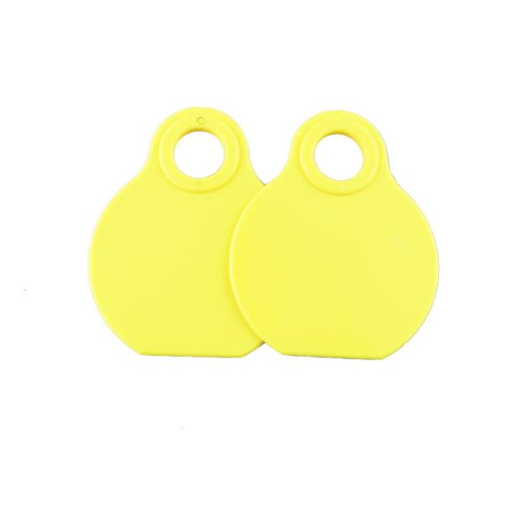 animal cattle neck tag certificate,laser ear tag,80*65mm,hole 16mm