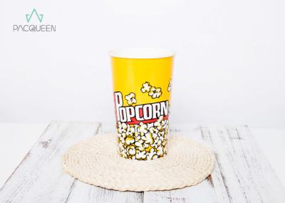 High Durable Paper Food Buckets Heat / Water Resistant Custom Printable
