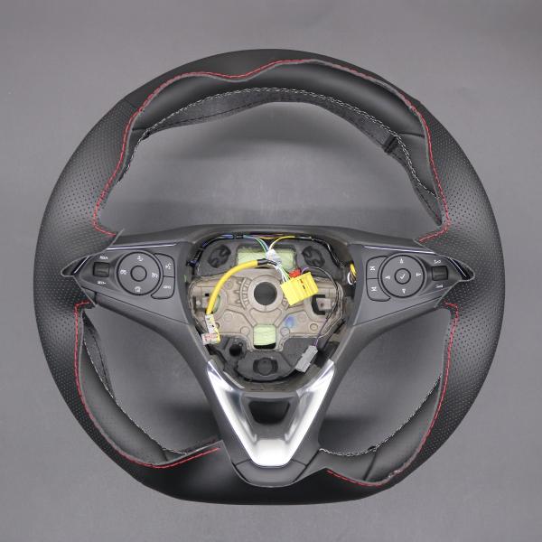 Mewant brand perforated vegan leather steering wheel cover for Holden Commodore Astra Calais 2018-2020 car interior accessories