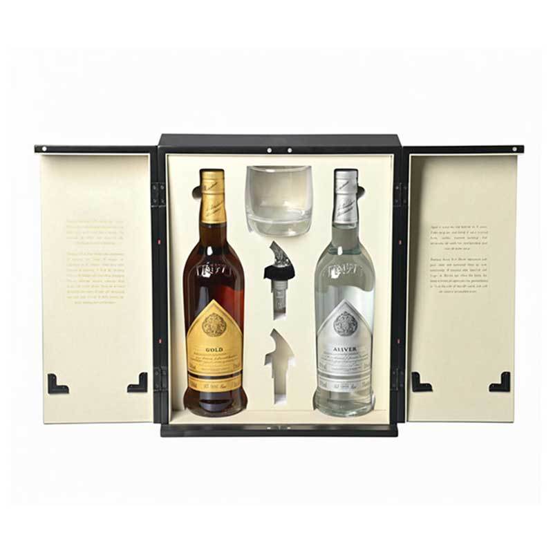 Luxurious Double‑Door Empty Wooden Wine Bottle Box, Custom Hardwood Wine Gift Storage Box