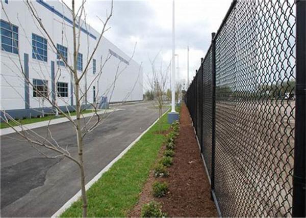 Chinese Professional Manufacturer PVC COATED Chain Link Fence Safety Fencing  for protection