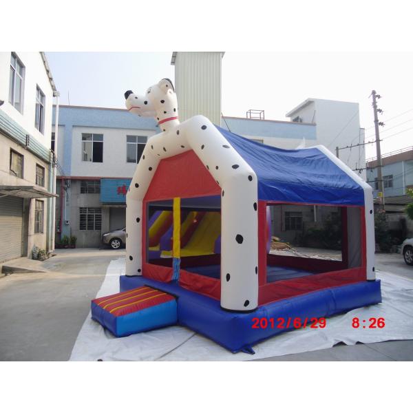 Хвастуны прыгунов собаки ПВК ЭН14960 0.55мм водоустойчивые раздувные, дети Боунсехоузе ИХБ-011