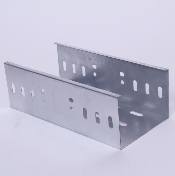 Outdoor Galvanized Perforated CCC Electrical Cable Tray For Cable Trough System