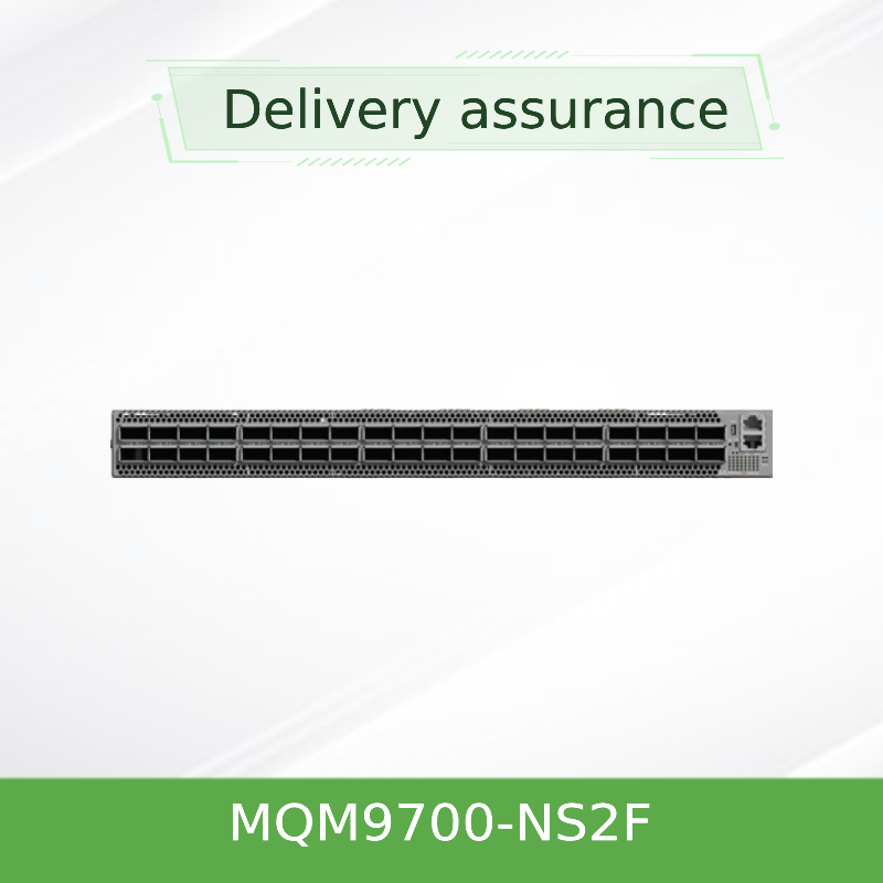 MQM9700-NS2F(920-9B210-00FN-0M0) Mellanox Infiniband сеть переключатель Квантовый 2 NDR Программное обеспечение 64 NDR порты 32 Osfp порты 2 мощность