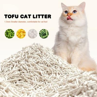 High Absorption Tofu Cat Litter Dust Free Strong Odor Control Environmentally Friendly