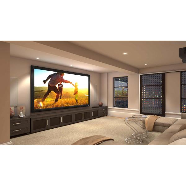 Алюминиевый экран фиксированной рамки держателя стены ХДТВ 16:9 рамки для домашнего кино