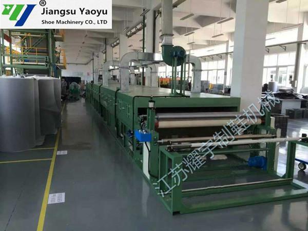 Leather / Foam Flame Laminating Machine For Automotive Industry Car Interiors