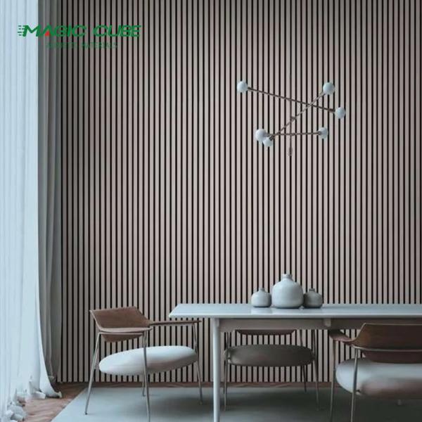 13mm MDF 9mm PET Acústico MDF Corrosão Resistente para Quarto