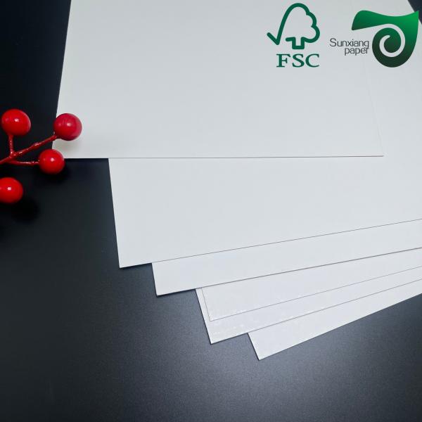 FSC 120g C1S  Coated One Side Gloss Paper  68cm 110cm Roll Width