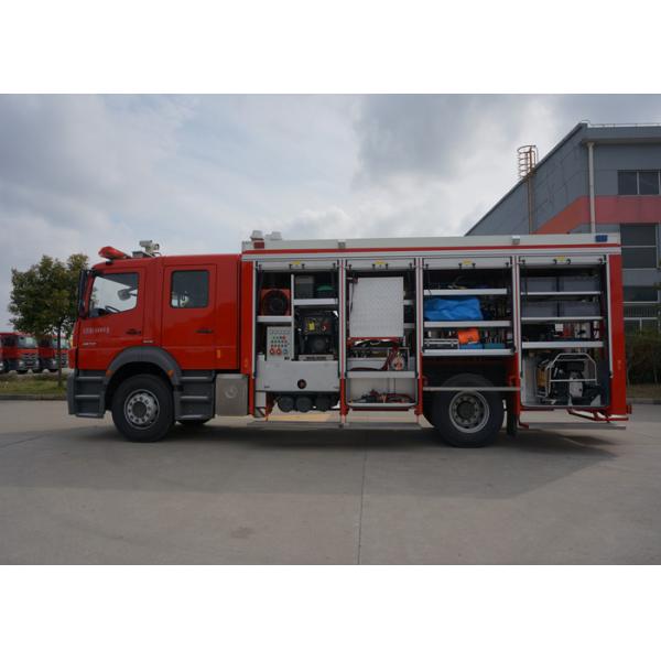 4x2 Drive Six Seats Municipal Fire-Fighting Truck with 6000 Liters Water Tank