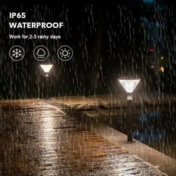 Versatile Solar Lawn Lights Outdoor Waterproof LED Garden Decor Lighting for Yard Patio