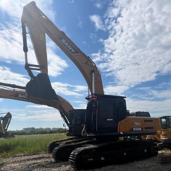 Used Excavator SANY SY335H Large Crawl Excavator 1.65m³ Bucket Capacity