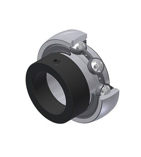 GQZ UY 203/12 2S 12mm Shaft Eccentric Collar Y Insert Bearing Dual 2S Waterproof Seal Heavy Duty Ball Bearing Fit Farm & Industrial Transmission Equipment