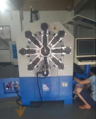 Máquina da mola do CNC de doze machados, mola de torsão de 380V 27KW que faz a máquina