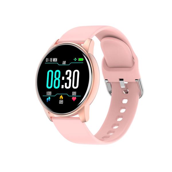 IOS 9.0 Health Tracking Smartwatch 1.3 Inch IPS Rohs Heart Rate Health Bracelet