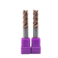 10*25*10*75*4T 4 flûtes Fraiseuse pour acier allié, acier trempé, fonte grise, fonte ductile