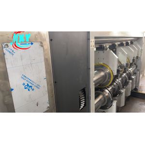 Машина для изготовления волнистых коробок с автоматической флексопечатью