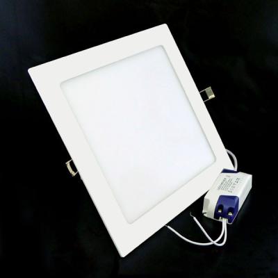 TOPIN 18W LED Panels Lighting Square Downlight Ceiling White Warm Lamp AC85-265V