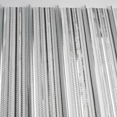 Galvanized Steel High Rib Lath Fireproofing Beams Solution Self Furring Metal Rib Lath