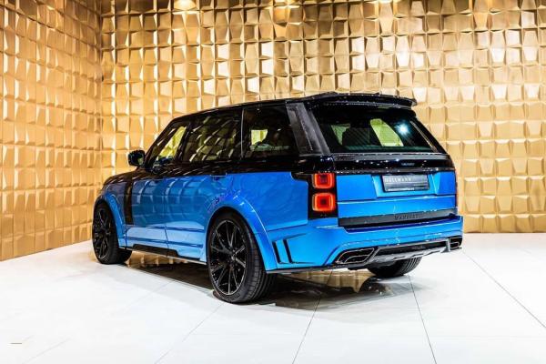 Black Range Rover Bodykits 240mm  Carbon Fiber Widebody Kit 2019-