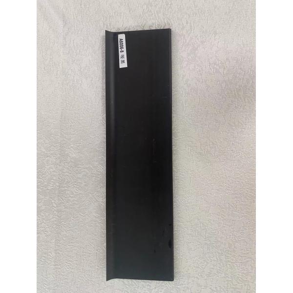 Metal Black Baseboard Skirting Board with 2.5 Meters One Piece Aluminium Channel Profile