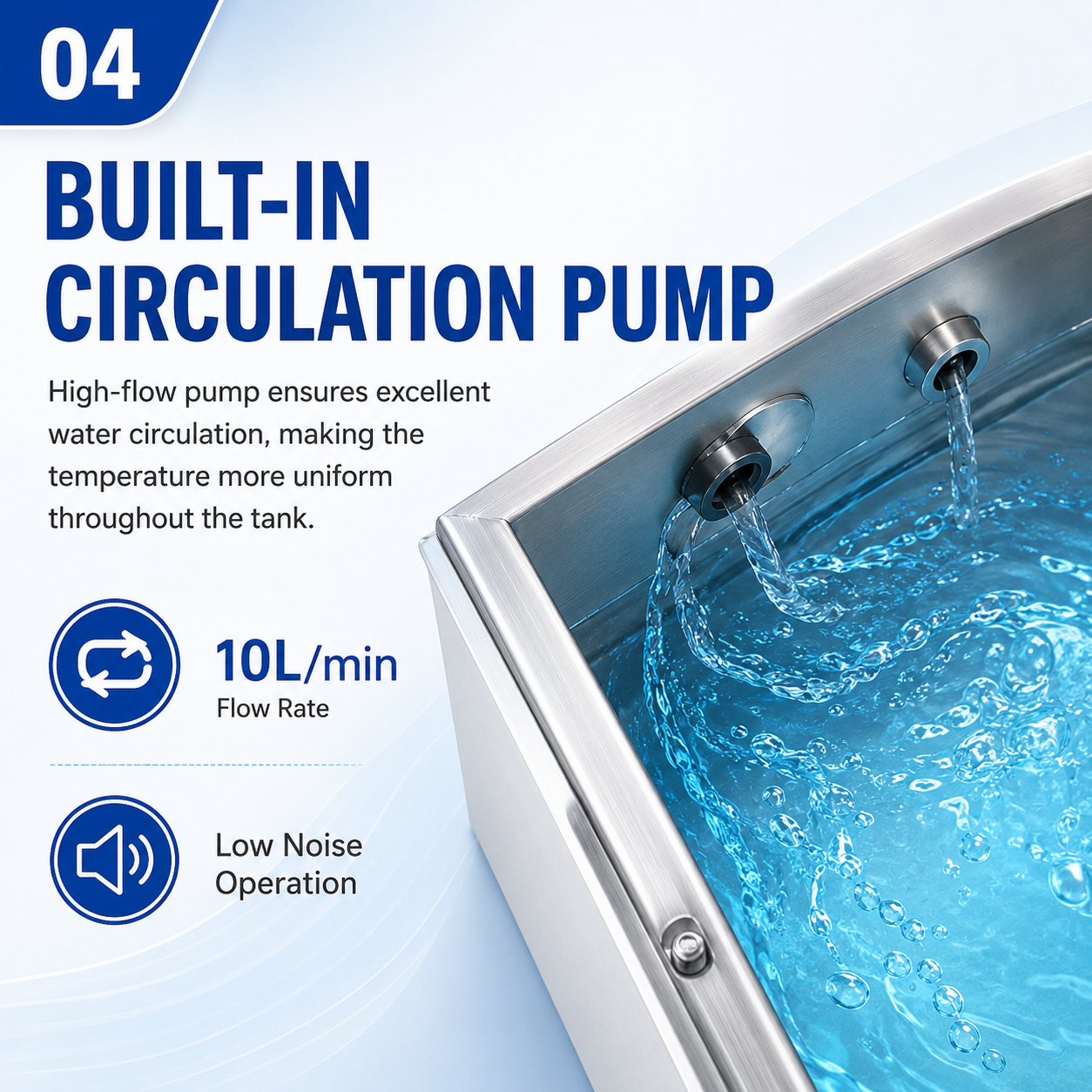 Cenlee 27L Digital Thermostatic Water Bath PID Temperature Control Circulating Heating for Laboratory Distillation Testing