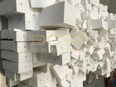 Cutting Aluminum Oxide Ceramic Plate Thinkness 15mm For Cement Plant