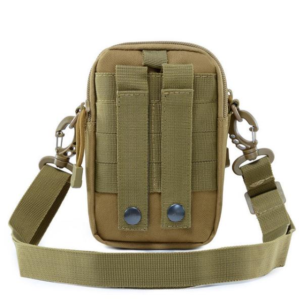 Cross Body Tactical molle mobile phone bag pouch for outdoor hiking