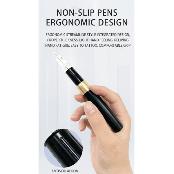 Alumium Alloy Semi Permanent Makeup Eyebrow Tattoo Machine U2F Needle