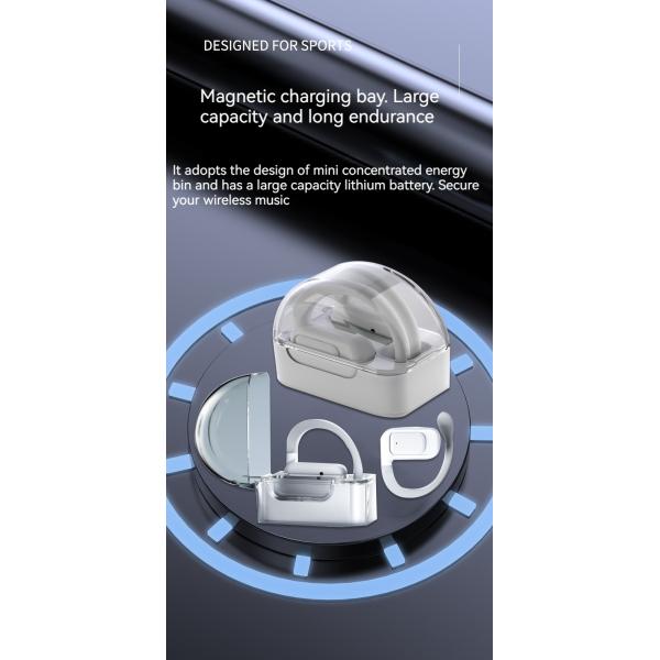 Беспроводные носимые стерео наушники с BT 5.3 и AI Call Noise Cancelling 30H Playtime