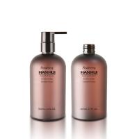 Récipients de bouteilles de shampooing en plastique de 360 ml pour les soins capillaires