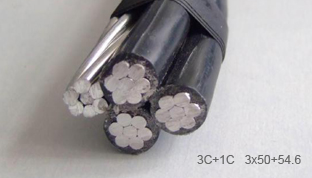 PE XLPE PVC изолировало воздушный связанный кабель 0.6/1KV