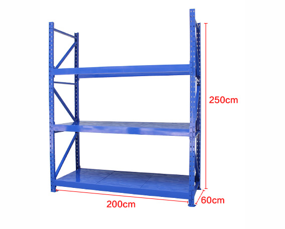 1 Ton / Layer Warehouse Storage Shelves Steel Pallet Racks For Commercial Furniture
