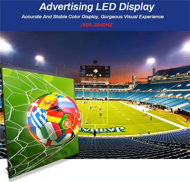 P6.67 Outdoor Sports Advertising LED Display Screen Stadium LED Display