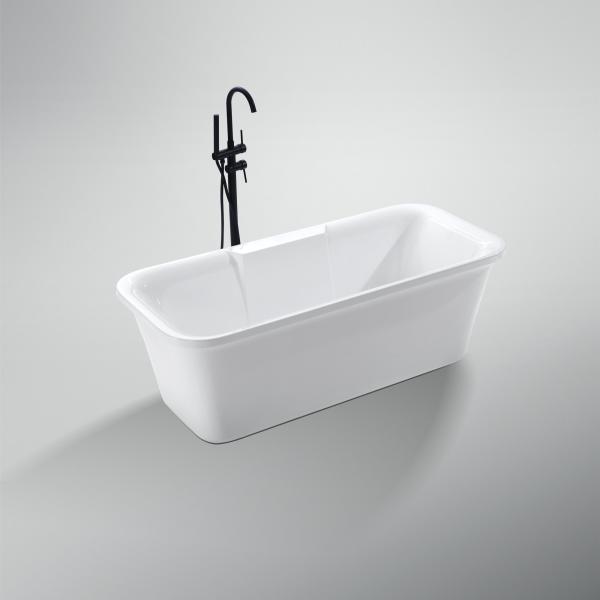Indoor Tub Flexible Acrylic Freestanding Bathtub with Outer Frame and Legs Accessories