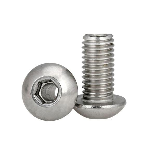 Stainless Steel #8 Hollow Pan Head Screw With Hex Head