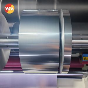 8011 O Temper Aluminum Foil Roll 55-70 Micron Flexible Duct Insulation Foil