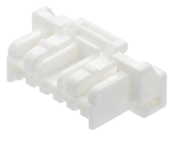 CLIK Mate Molex Automotive Connectors  Housing Positive Lock White 502439-0400