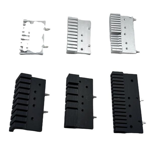 Aluminum Profile Heat Sink CNC Machining Aluminum Etruded Heatsinks Radial Heatsink LED Heatsinks