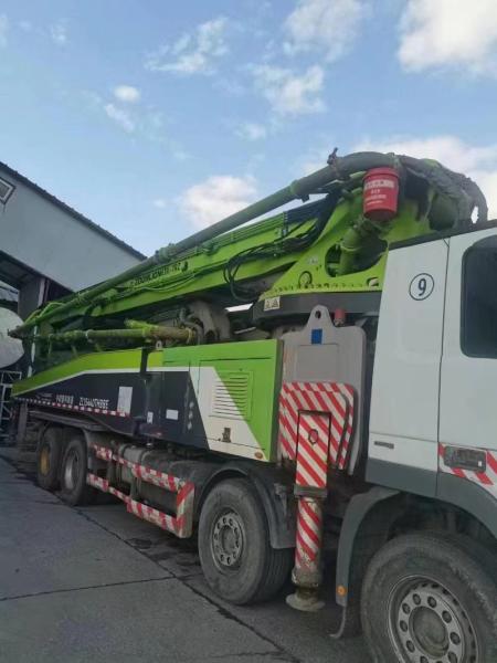 Zoomlion 63m Used Concrete Pump Truck ZLJ5441THBBE 63X-7RZ 11.3 Bar
