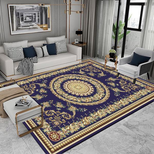 Household Polyester Living Room Floor Carpets Middle Eastern Style Dining Room Carpet