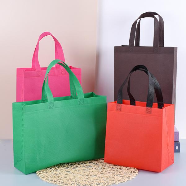 XYDAN BAG Bolsa De Compra Eco Custom Logo Non Woven Bag with Letter Pattern Type